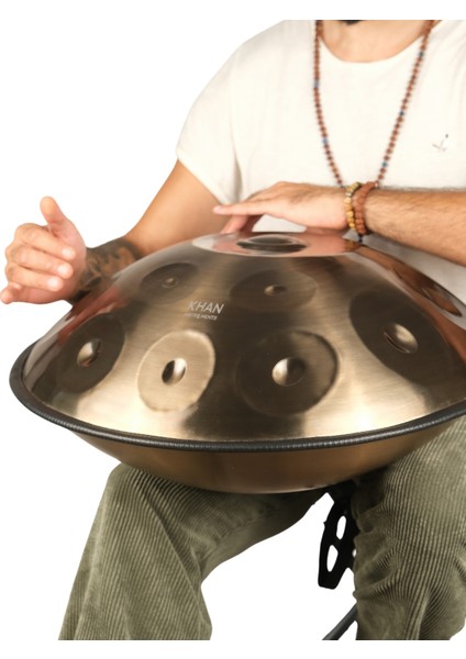 Mutant | 12 Nota Handpan – Re Minör | El Yapımı Çelik-Titanyum Enstrüman modelleri