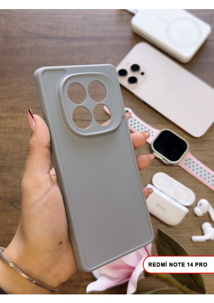 Redmi Note 14 Pro Uyumlu Kamera Korumalı Darbeye Dayanıklı Renk Atmayan Keep Silikon Kılıf