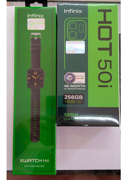 Infinix Hot 50i 256GB 8+8 16GB Ram Mor Saat Hediyeli