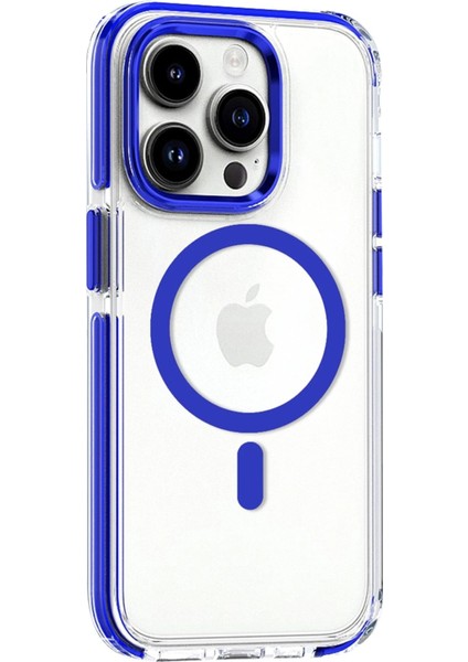 iPhone 15 Pro Bella Magsafe Kapak - MAVI-(5796) - N798J650-M89798 fiyatları