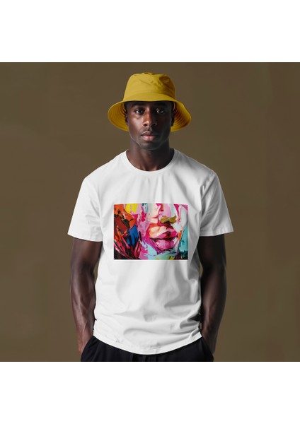 Lips Tişört - Beyaz modelleri