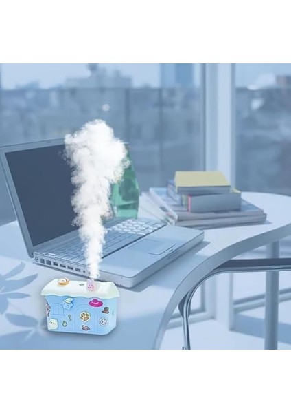 Dıy Nemlendirici, Şirin Ev Tasarımı, 600ML Su Kapasiteli, USB Girişli, Sessiz ve Etkili Hava Nemlendirme, Dekoratif ve Kullanışlı (Pembe) modelleri