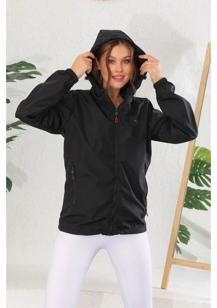 İçi Astarlı Su ve Rüzgar Geçirmez Cepli Kadın Yağmurluk fiyatları