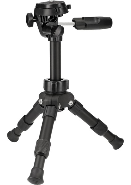 Ayex Hafif, Sağlam Kamera Tripodu, 3 Yollu Başlık, Hızlı Değiştirme Plakası ve Su Terazisi, Alüminyum