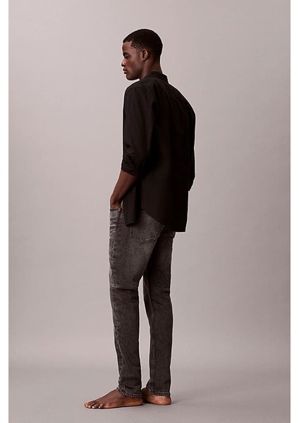 Erkek Slim Taper Hearst Dar Paça Jean Pantolon - Gri fırsatları