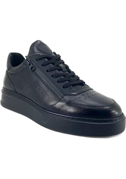 5576 Günlük Casual Erkek Deri Ayakkabı-Siyah