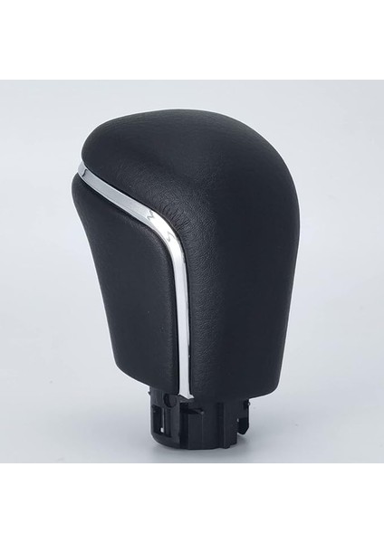 Araba Aksesuarları Vites Topuzu 6 cm Evrensel Otomatik Hız Vites Değiştirici Kafa Toyota Corolla Için Uyumlu Deri Siyah (Tümü Siyah Deri)