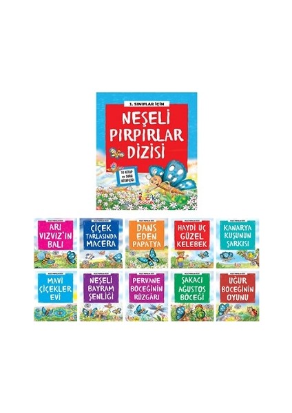Neşeli Pırpırlar Dizisi (10 Kitap+Soru Kitapçığı)