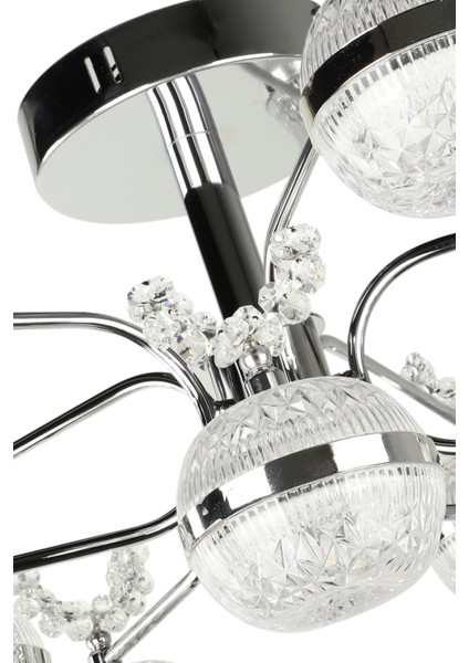 Lord Ledli 10.lu Avize Krom Kaplama indirimleri