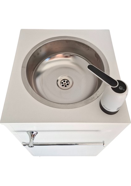 Seyyar Lavabo Bej L10