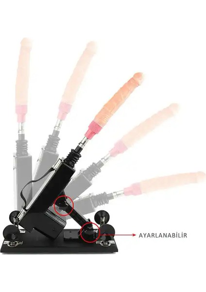 NOXXX Vantuzlu İleri Geri Hareketli Seks Makinesi fiyatları