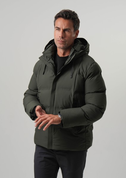 Jordan Erkek Mont Kapüşonlu Su Itici Rüzgar Geçirmez Reflektör Detaylı Erkek Mont fiyatları