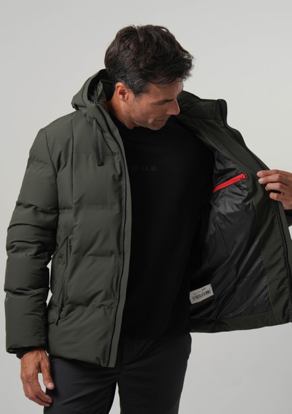 Jordan Erkek Mont Kapüşonlu Su Itici Rüzgar Geçirmez Reflektör Detaylı Erkek Mont indirimleri