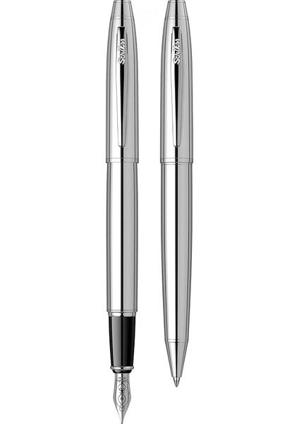 Noble 35 Dolma Kalemtükenmez Kalem Takım Krom modelleri