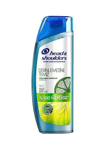 Head & Shoulders Derinlemesine Temizlik Şampuan Yağlanma Kontrolü Limon 300 ml fiyatları