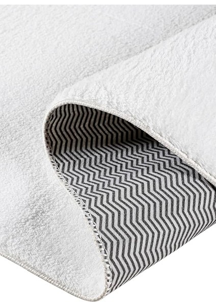 Home Beyaz Banyo Paspası | Peluş Kaymaz Tabanlı | Yumuşak Doku | Makinede Yıkanabilir | 4 Ölçü (40X60 Cm) fiyatları