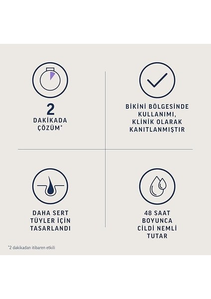 Professional Bikini Bölgesi Tüy Dökücü Krem Seti (50 ml + 50 Ml) x 2 Adet fırsatları