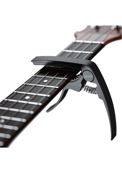 Gitar Için Kapo + 3 Pena | Çok Kolay Kullanım | Gitar Için Capo – Western Gitar, Akustik Gitar, Konser Gitarı, Elektro Gitar ve Ukulele