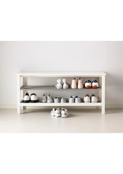 Tjusıg Bank ve Ayakkabılık Beyaz 108 x 50 cm modelleri