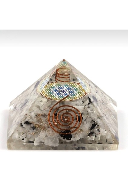 Ay Taşı Piramit Orgonit Doğal Taş 7 cm fiyatları