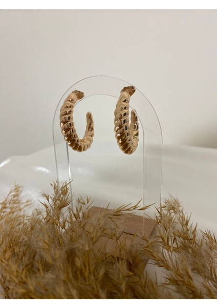 Modern Halka Xupıng Çelik Küpe fiyatları