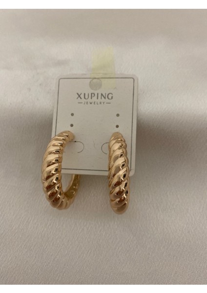 Modern Halka Xupıng Çelik Küpe modelleri