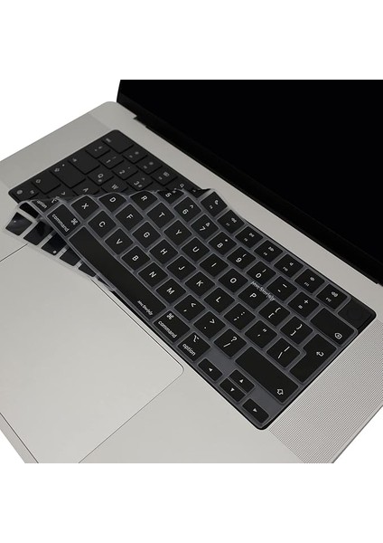 MacBook Uyumlu Klavye Koruyucu Siyah Uk Eu Ingilizce Silikon Air 13 Inç A2681 A3113 Air 15 Inç A2941 A3114 Pro 14 Inç A2442 A2779 A2918 A2992 Pro 16 Inç A2485 A2780 A2991 M1 M2 M3 M4