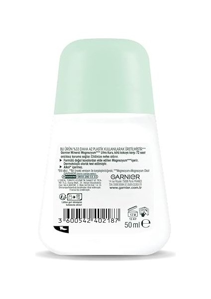 3'lü Mineral Magnezyum Ultra Kuru Roll-On Deodorant Seti fiyatları