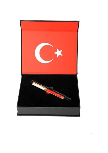 - Altın Kaplama Uçlu Lüks Pen Of Türkiye - 100. Yıl Limited Edition Tükenmez ve Dolma Kalem (Tükenmez Kalem) fiyatları