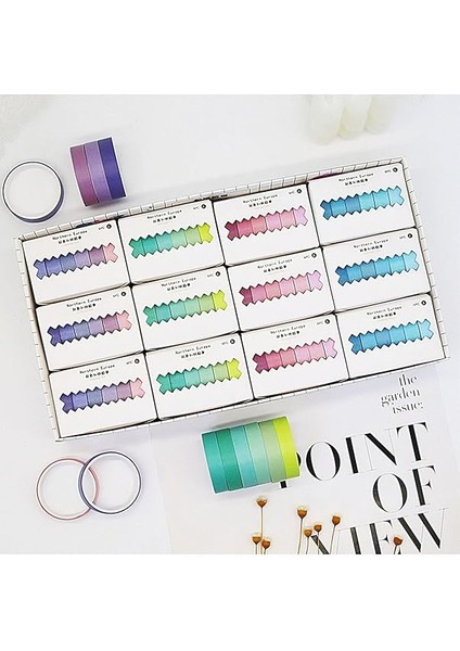 Pembe Temalı 6 Renkli Washi Bant • Sticky Note fırsatları