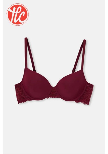 1150 Kadın Düz Cup Dantel Detaylı Kulaklı Sütyen Takım fiyatları