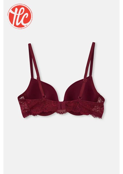 1150 Kadın Düz Cup Dantel Detaylı Kulaklı Sütyen Takım modelleri