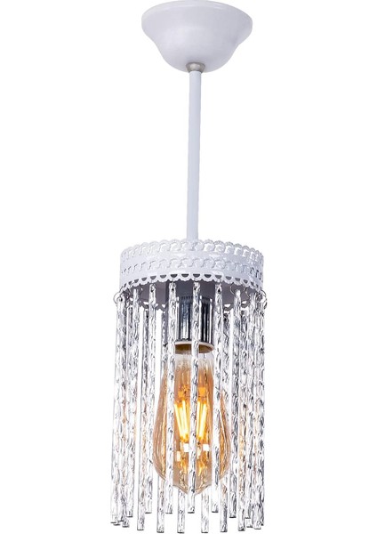 Lina Tekli Beyaz Avize