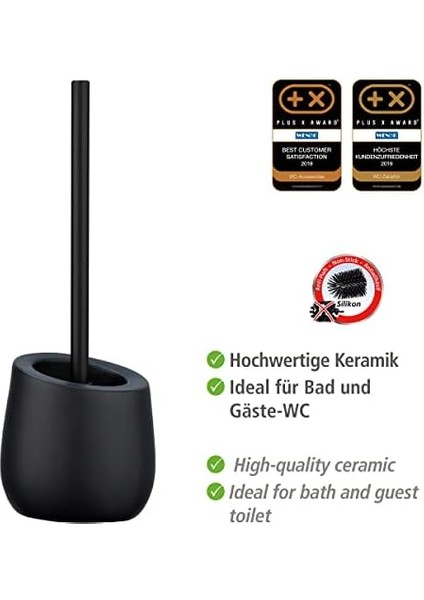 Siyah Seramik Tuvalet Fırçası Tutucu fiyatları