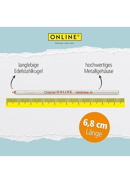 2 Marker Mini Refills B Orange fırsatları