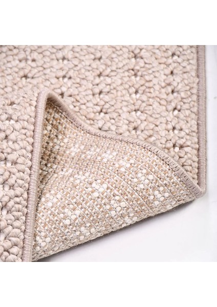 Jucar Modern Bej Polipropilen Atkılı Jüt Makine Halısı indirimleri