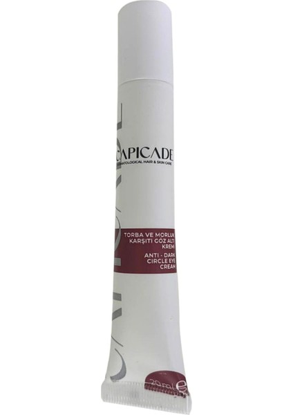 Capicade Torba ve Morluk Karşıtı Göz Altı Kremi 20 ml modelleri