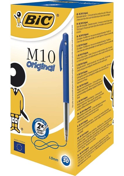 Tükenmez M10 Clıc, 0,4 Mm, Kutu Her Biri 50 Adet