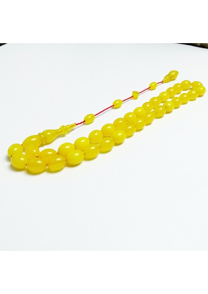 L. Sarısı Ateş Kehribarı Tesbih fiyatları