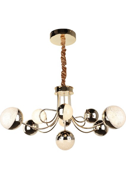 Larin Ledli 9.lu Avize Gold Kaplama fırsatları