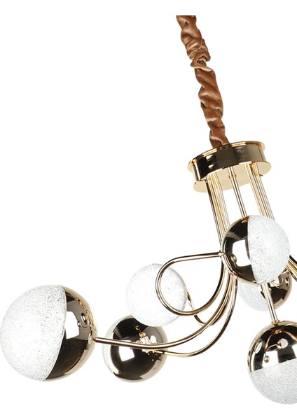 Larin Ledli 9.lu Avize Gold Kaplama indirimleri