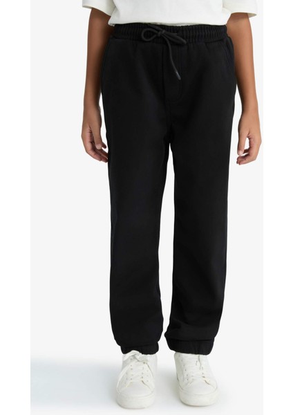 Erkek Çocuk Standart Paça Pelüş Astar Jogger Pantolon F1976A825WN fırsatları