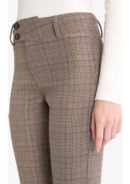 Flare Fit Fermuarlı Normal Bel Standart Boy Pantolon G3484AX25WN fırsatları