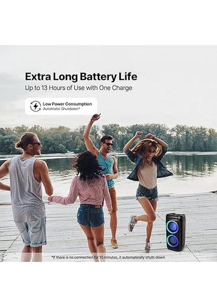 Carnival 100W Taşınabilir Kablosuz Bluetooth Parti Hoparlörü 2BH12 indirimleri