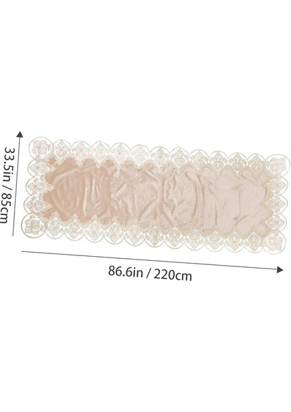 Piyano Klavye Kılıfı - Dik Piyano Için Yarım Kılıf - Işlemeli Dantel Desenli Mendil Kılıfı fiyatları