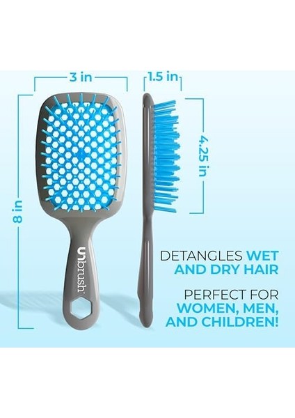 Fhı Heat Unbrush Islak ve Kuru Havalandırmalı Saç Fırçası, Açık Mavi/gri modelleri