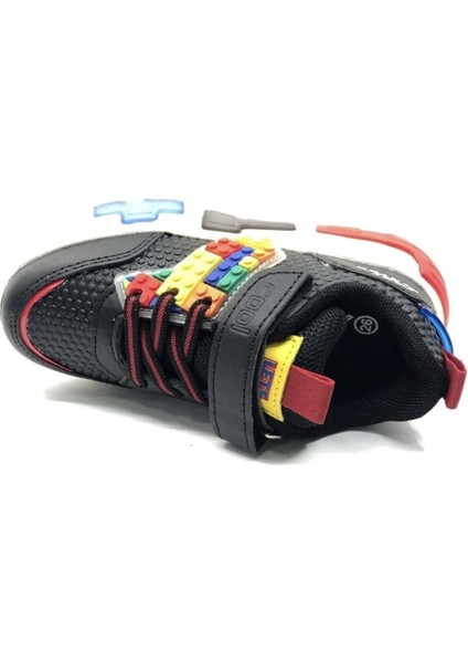 Cool Heros-Ptk 26/30 LEGO Desenli Işıklı Cırtlı Sneaker Spor Ayakkabı indirimleri