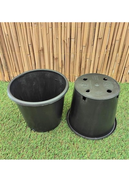 Üretim Saksısı 50 Adet 2,7 Lt 16X16 cm Plastik Saksı Siyah Üretim Saksı Bitki Üretim Saksısı modelleri
