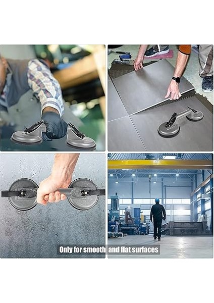 2 x Vantuzlu Kaldırıcı, 118 Mm, Vantuz, Fayans, Cam Kaldırıcı, 2 Vakum Hazneli, Taşıma Kapasitesi, 100 Kg, Vakumlu Kaldırıcı, Cam, Pencere, Fayans, Taş Plakalar Için fırsatları