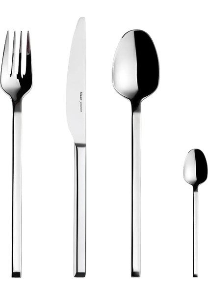 Orlando 18 Parça Çelik Tatlı Çatal Kaşık Bıçak Seti